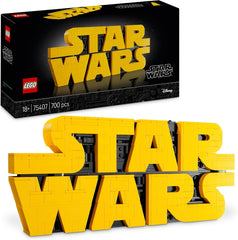 LEGO Star Wars 75407 Briques avec logo Star Wars - Ensemble de construction à collectionner pour adultes - Modèle de culture pop - pièce d'exposition de bureau - Idée cadeau pour les fans adultes et adolescents Jeux de construction Besuche den LEGO-Store Titre par défaut