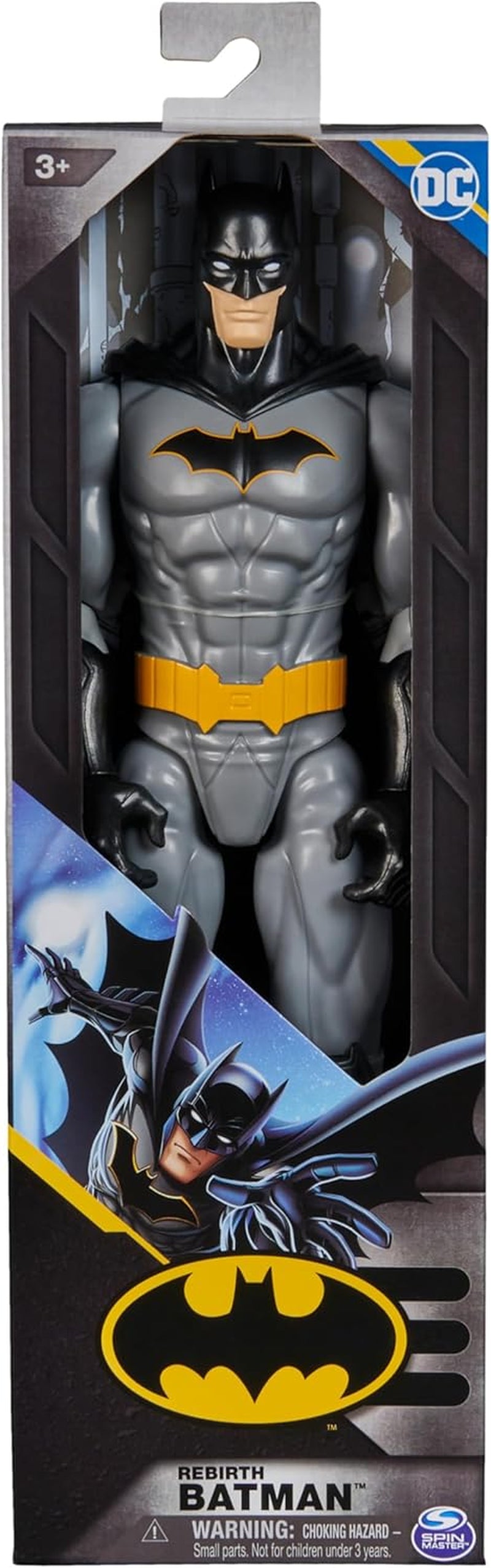 Figurine d'action Batman S1, hauteur 30 cm, entièrement mobile pour des aventures passionnantes et des cascades pleines d'action, jouet pour enfants à partir de 4 ans, figurines d'action au design original de bande dessinée Naty Shop