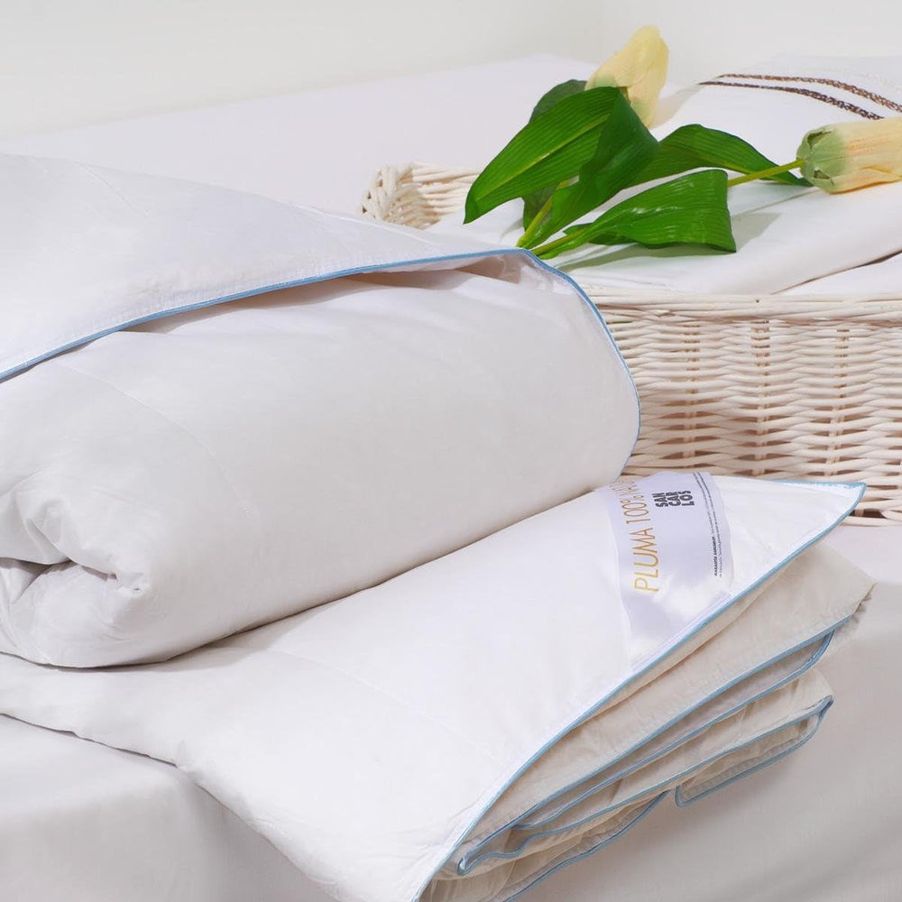 Couette duvet Sancarlos, chaude 220X220 Cm blanc Couettes et couettes Naty Shop