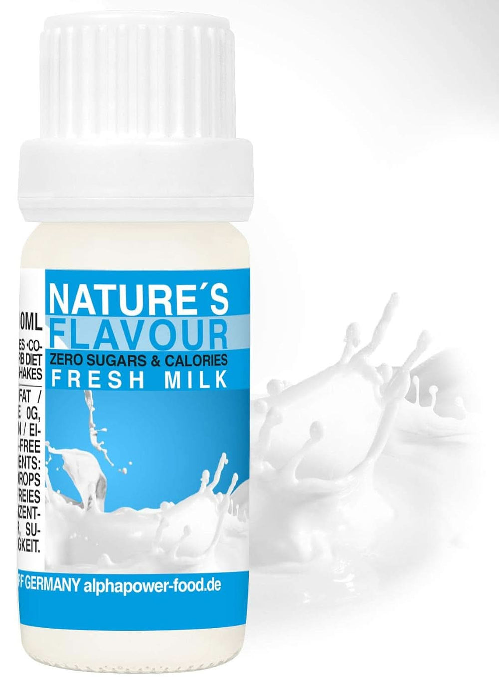 Flavour Drops, diverse sortimente, arome alimentare naturale Arome Naty Shop 10 ml Lapte