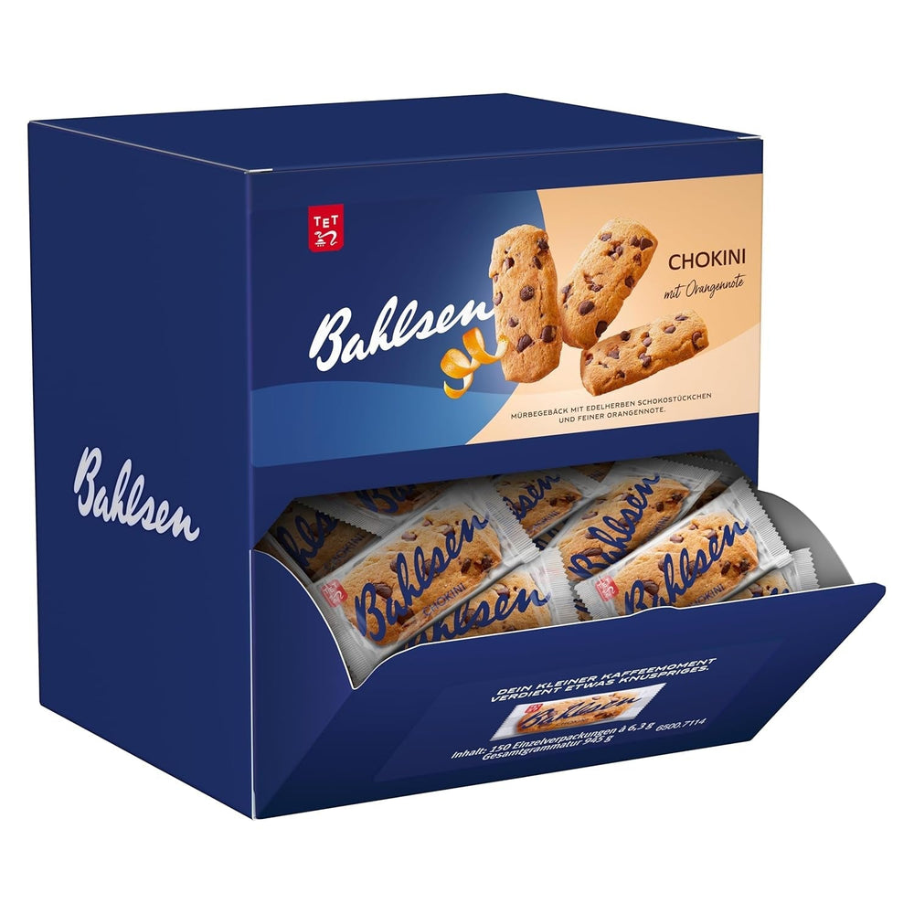 Bahlsen Sweet Trio - Présentation Comptoir - Mélange des classiques Deloba, Chocolat, Hit et Chokini (1 x 988g)
