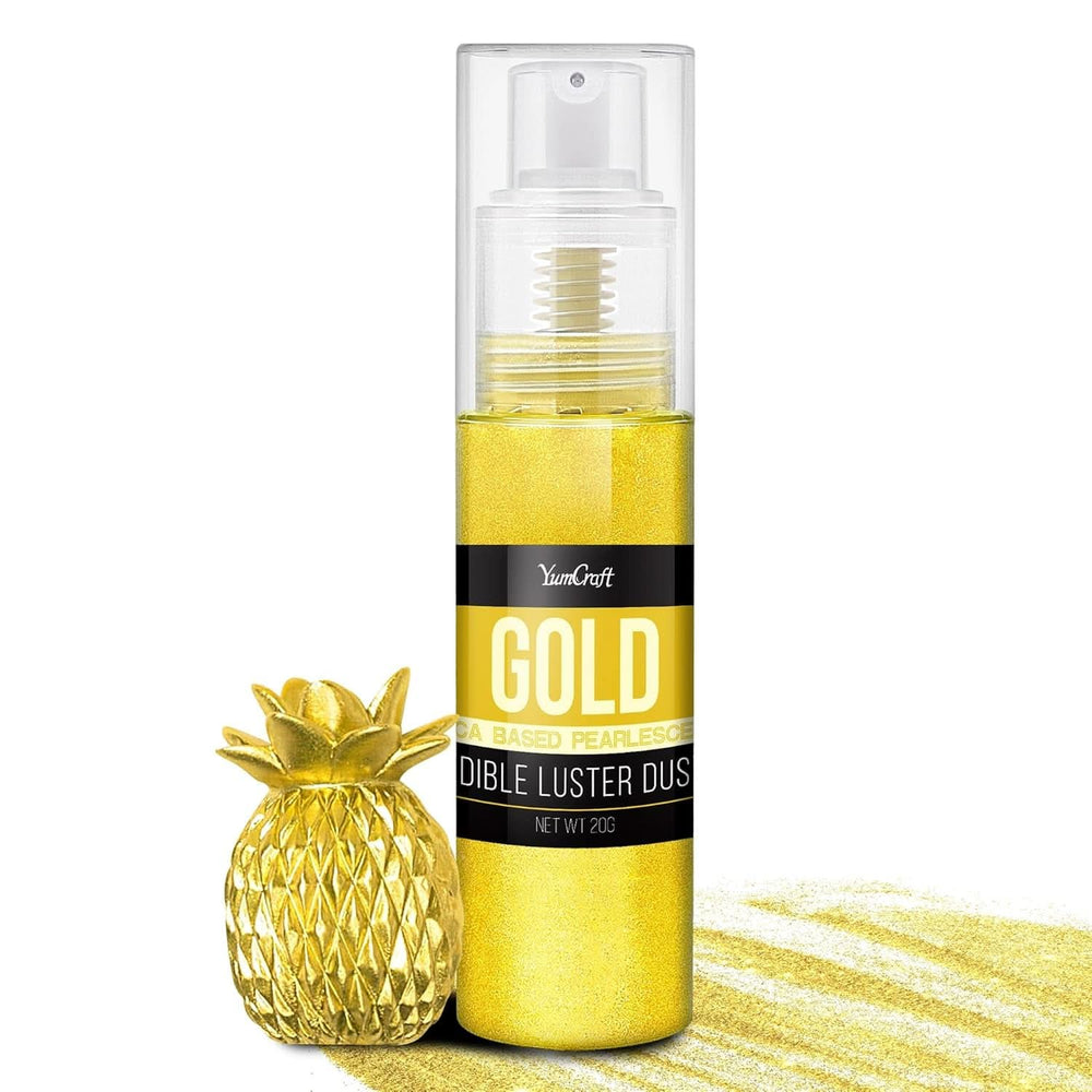 Spray pailleté comestible, 20 grammes Naty Shop Gold