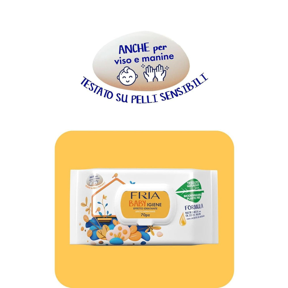 Pack de 70 lingettes humides Lingettes Humides Bébé Naty Shop