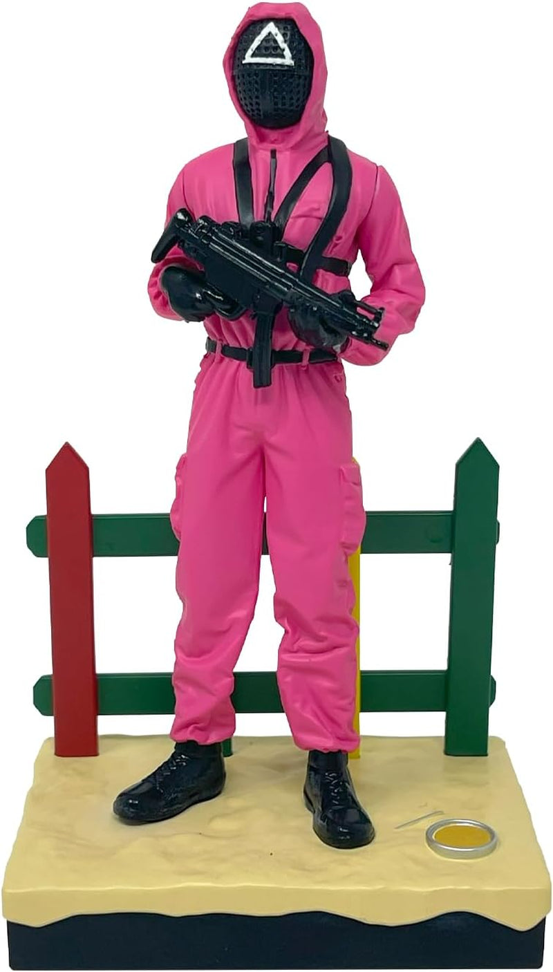 Netflix Chill Kit - Squid Game, sous licence officielle, couverture polaire, objet de collection, thermos, autocollant, idée cadeau de Noël, cadeau d'anniversaire Lits et couvertures Besuche den Neamedia Icons-Store