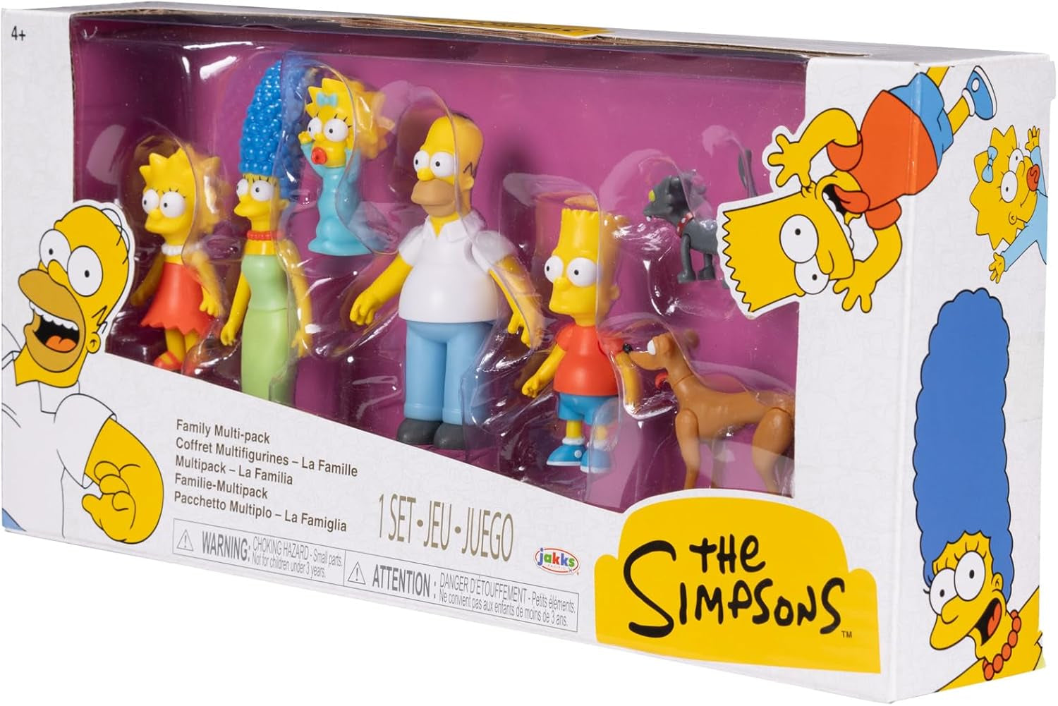 Les Simpsons 6 Cm Action Figures Multipack Figurines Naty Shop