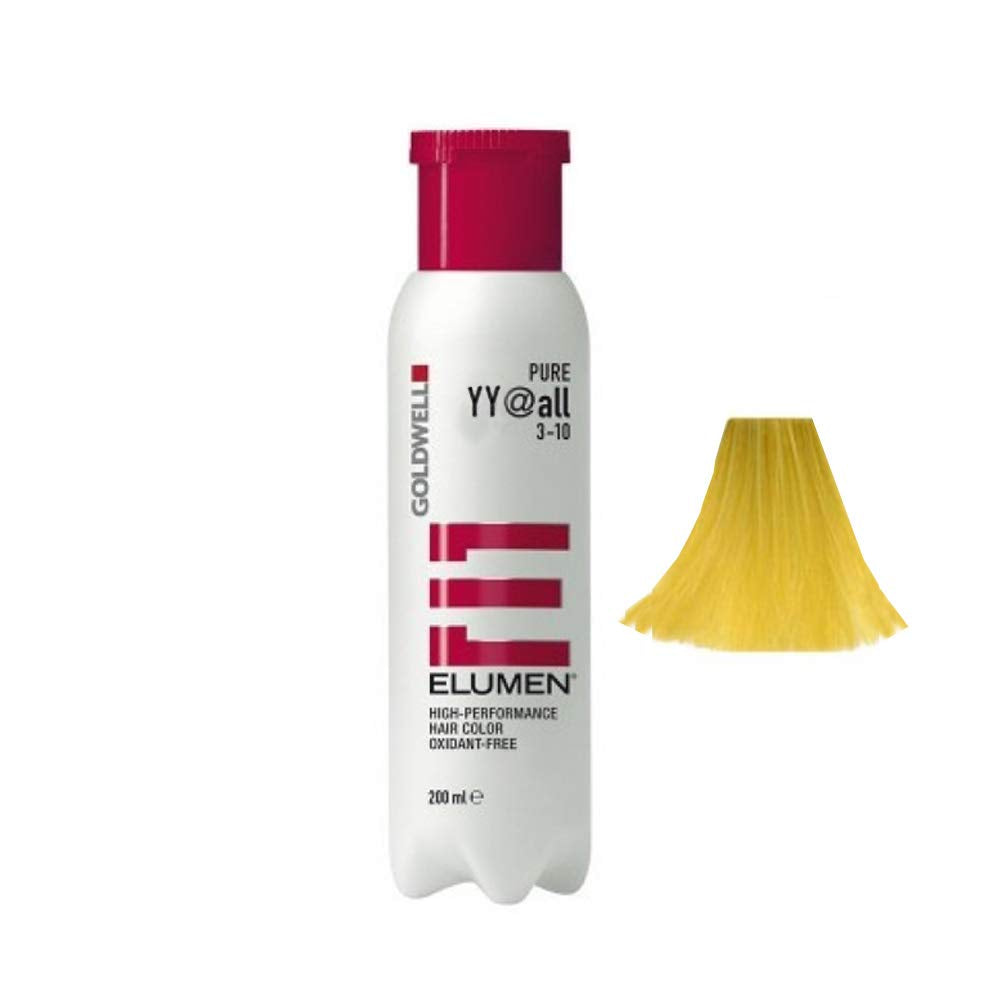 Goldwell Elumen Color pur rouge RR@all 200ml Teinture capillaire Naty Shop Yyall 200 Ml (1 paquet)