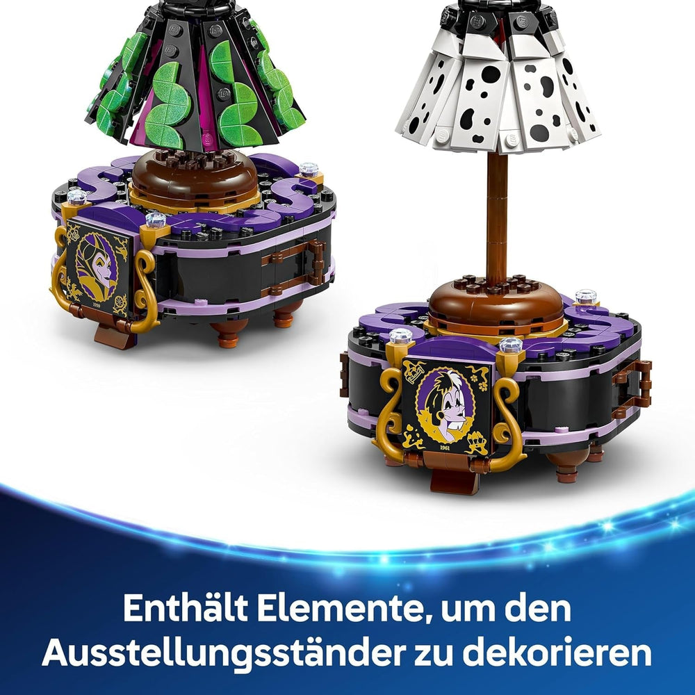 LEGO Ç€ Disney Villains Les robes de Maléfique et Cruella De Vil - Jouet pour garçons et filles à partir de 9 ans - Incl. 2 mini poupées et 2 figurines d'animaux - Cadeau d'anniversaire pour les fans 43262 Jeux de construction Besuche an LEGO-Store