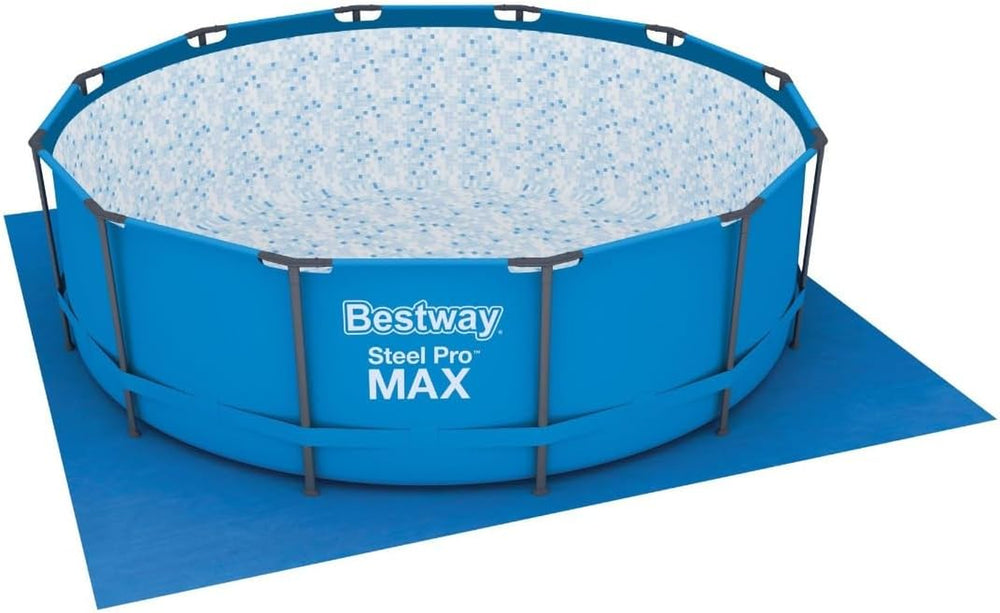 Tapis de sol Bestway PE 396 x 396 cm, bleu, carré