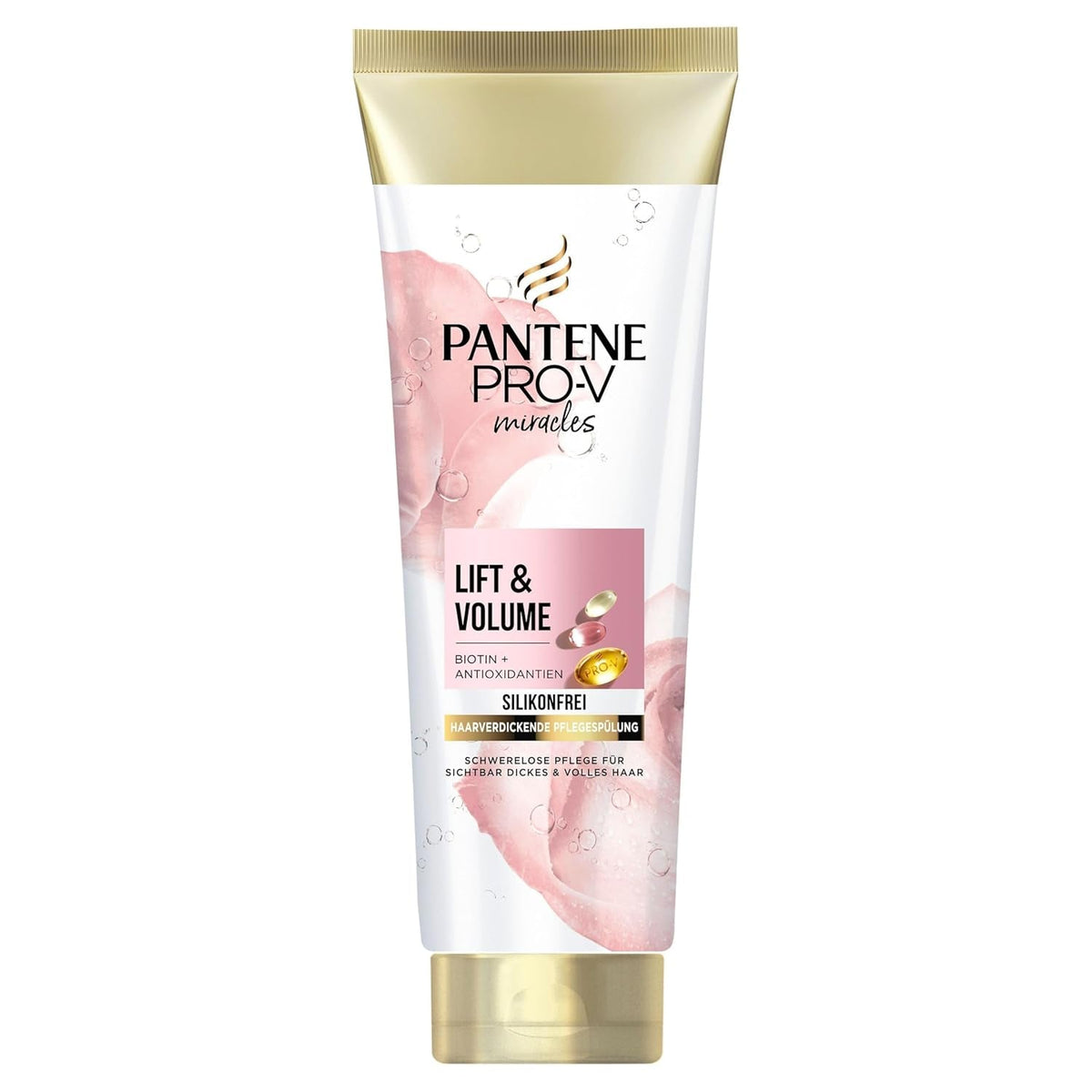 Pantene Pro-V Lift & Volume Shampooing épaississant avec biotine, après-shampooing Pantene pour douche et bain sans silicone 160 ml