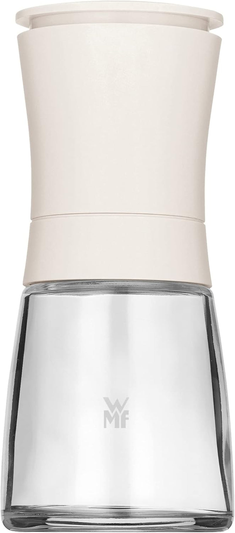 WMF Trend moulin à sel ou à poivre 14 cm, sans remplissage, moulin en céramique, plastique, verre, blanc Moulins et trancheuses Naty Shop Single