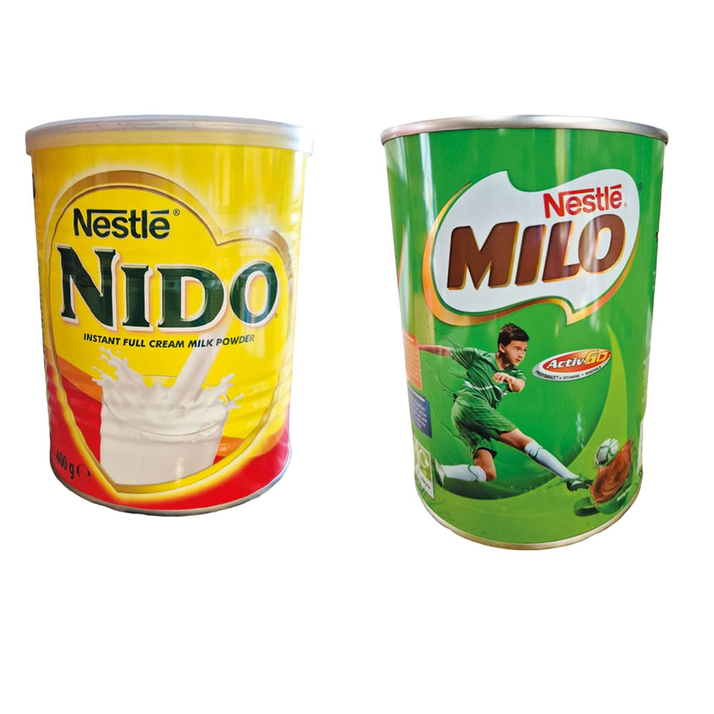 -Set : MILO - Boisson instantanée Kakao 400g + NIDO - Milchpulver 400g