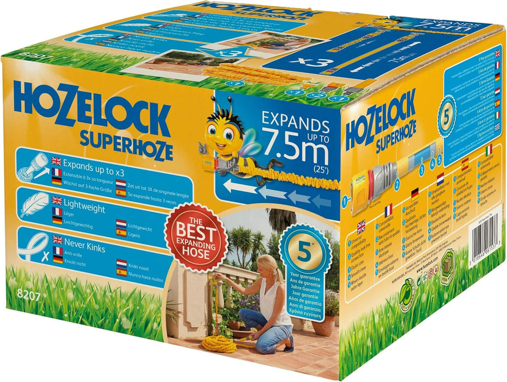 Furtun Hozelock Superhoze 40m, galben și gri