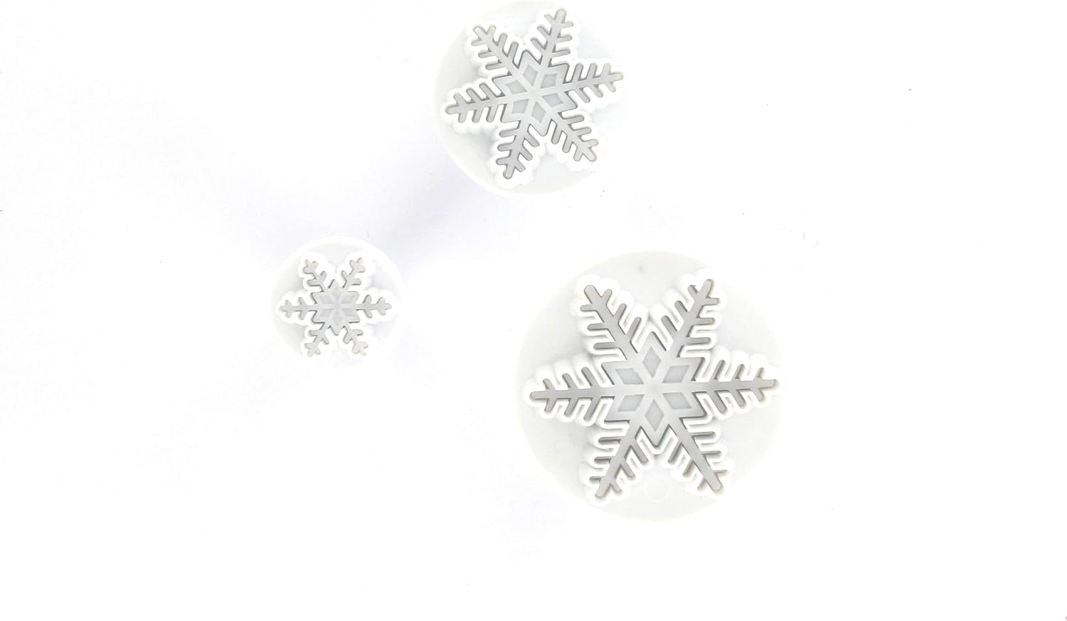 Zenker 43076 boîtes à biscuits flocon de neige 3,5 x 7 cm