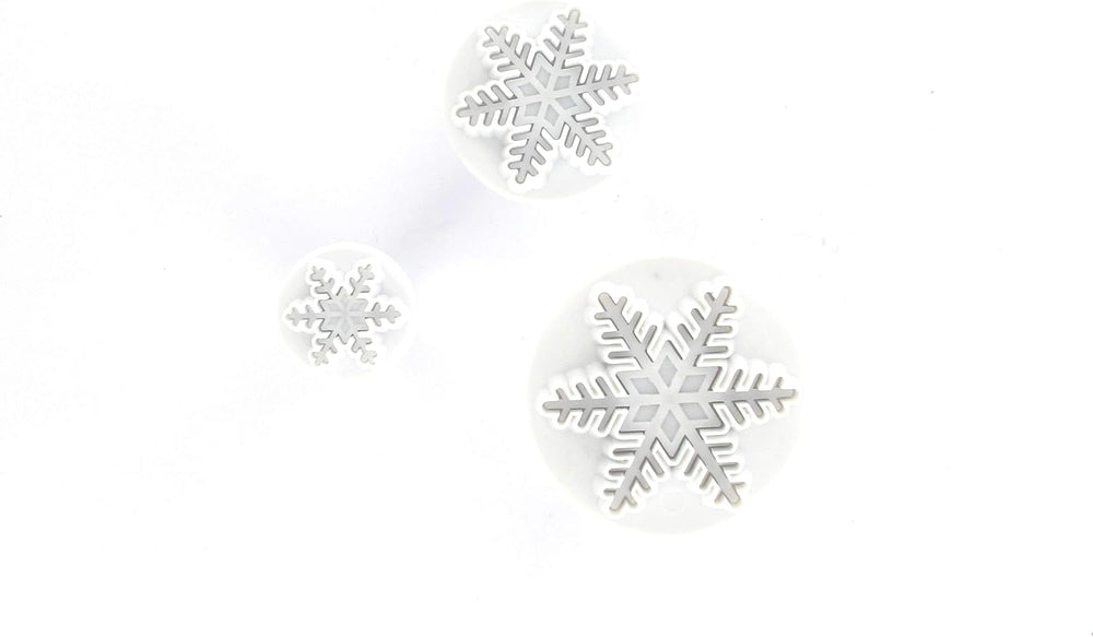 Zenker 43076 boîtes à biscuits flocon de neige 3,5 x 7 cm