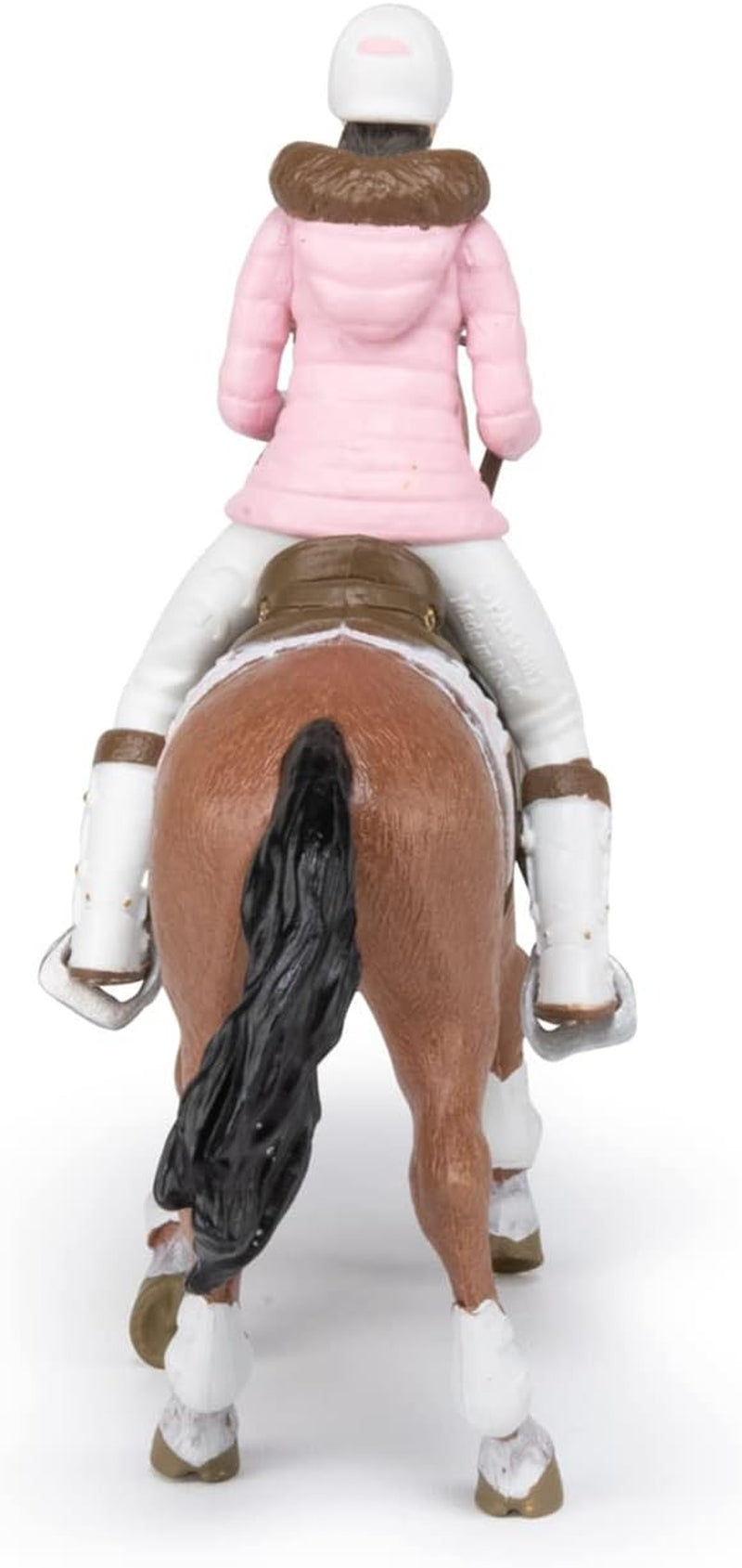 PAPO - Figurine Cheval - Rider Fashion Winter, passion de l'équitation, jouet pour enfants à partir de 3 ans. Figurines Naty Shop