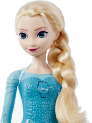 Mattel Disney Frozen Toys Poupée chantante Elsa dans une tenue emblématique chante Let It Go du film Disney Frozen pour enfants