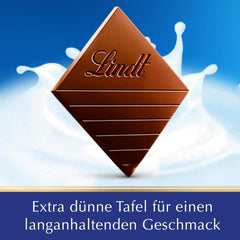 Lindt EXCELLENCE Chocolat au lait extra crémeux | Barre 100g | Chocolat au lait fin et de qualité supérieure au goût crémeux et laiteux | Arôme intense et persistant | Cadeau chocolat