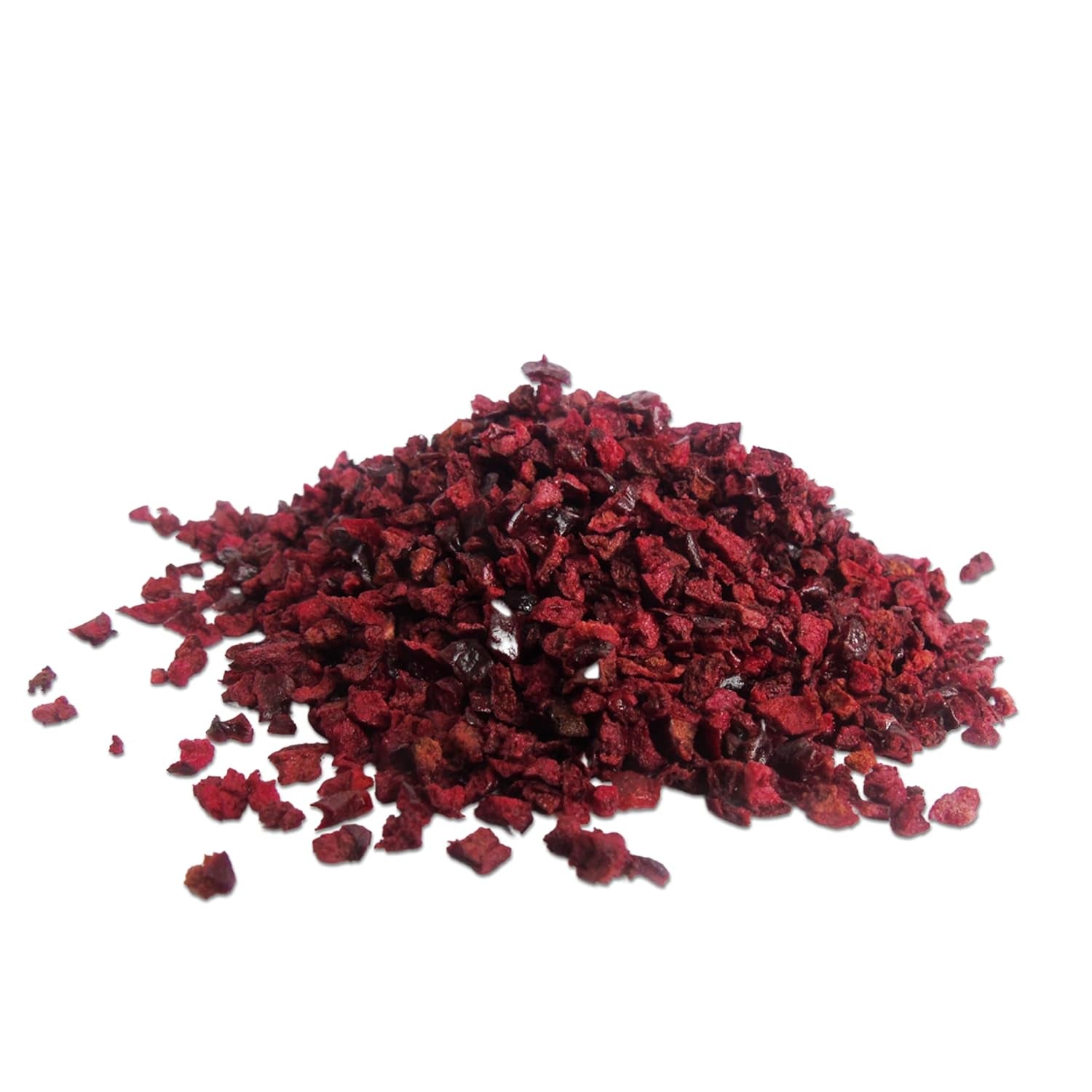 Morceaux de cerises lyophilisées 100g - Fruits lyophilisés - Fruits secs lyophilisés - Cerises amères séchées - Parfait pour la pâtisserie, la décoration des gâteaux, snacks, muesli et desserts Produits déshydratés Naty Shop