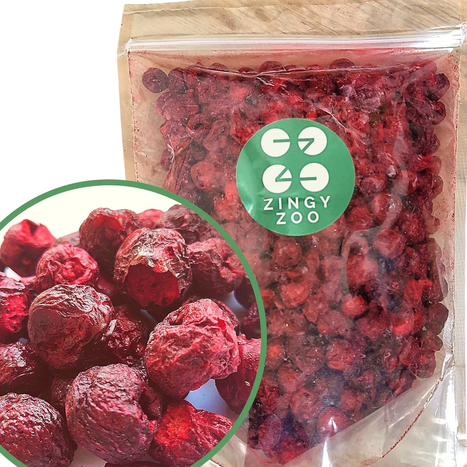 Cerises lyophilisées | Cerises acides séchées | Fruits lyophilisés | Fruits secs lyophilisés | Fruits lyophilisés Cerises séchées | Smoothie Fourrure Fruits lyophilisés (90g) Produits déshydratés Naty Shop 300 G (1 paquet)