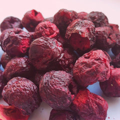 Cerises lyophilisées | Cerises acides séchées | Fruits lyophilisés | Fruits secs lyophilisés | Fruits lyophilisés Cerises séchées | Smoothie Fourrure Fruits lyophilisés (90g) Produits déshydratés Naty Shop