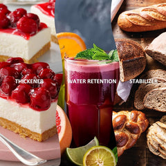 Poudre CMC 255 g - Poudre CMC 100 % pure, épaississant alimentaire, stabilisateur de crème glacée, poudre Tylo pour fondant, gâteaux, glaces, aliments surgelés, bonbons, yaourts, pâte à sucre Naty Shop Pâte à sucre