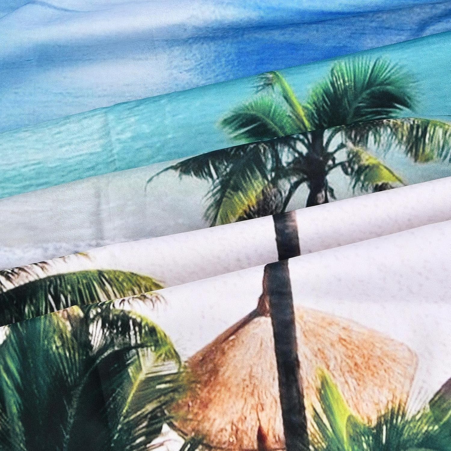 Tapisserie tapis fenêtre esthétique polyester grande plage Maison - Accessoires et Décorations Naty Shop