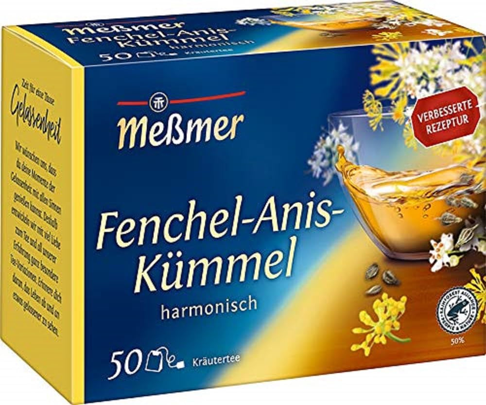 Mélange d'orties Meßmer | 25 | Sachets de thé | Végétalien | Sans gluten | Sans lactose