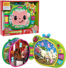 CoComelon , Livre d'apprentissage J.J, fonctions d'apprentissage et électronique, jouet pour enfant à partir de 18 mois, CCM10 (version française) Bebe Naty Shop Jouets Default Title