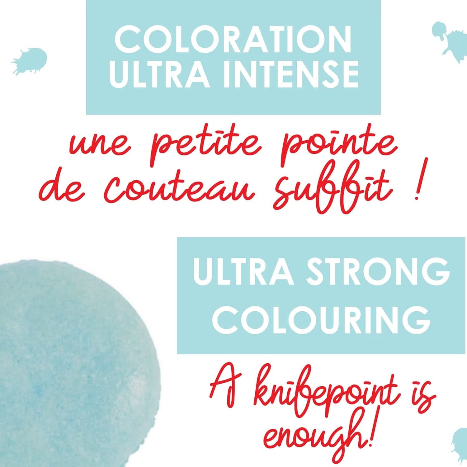 Scrapcooking, colorant alimentaire en poudre, bleu pastel, 5 grammes Naty Shop