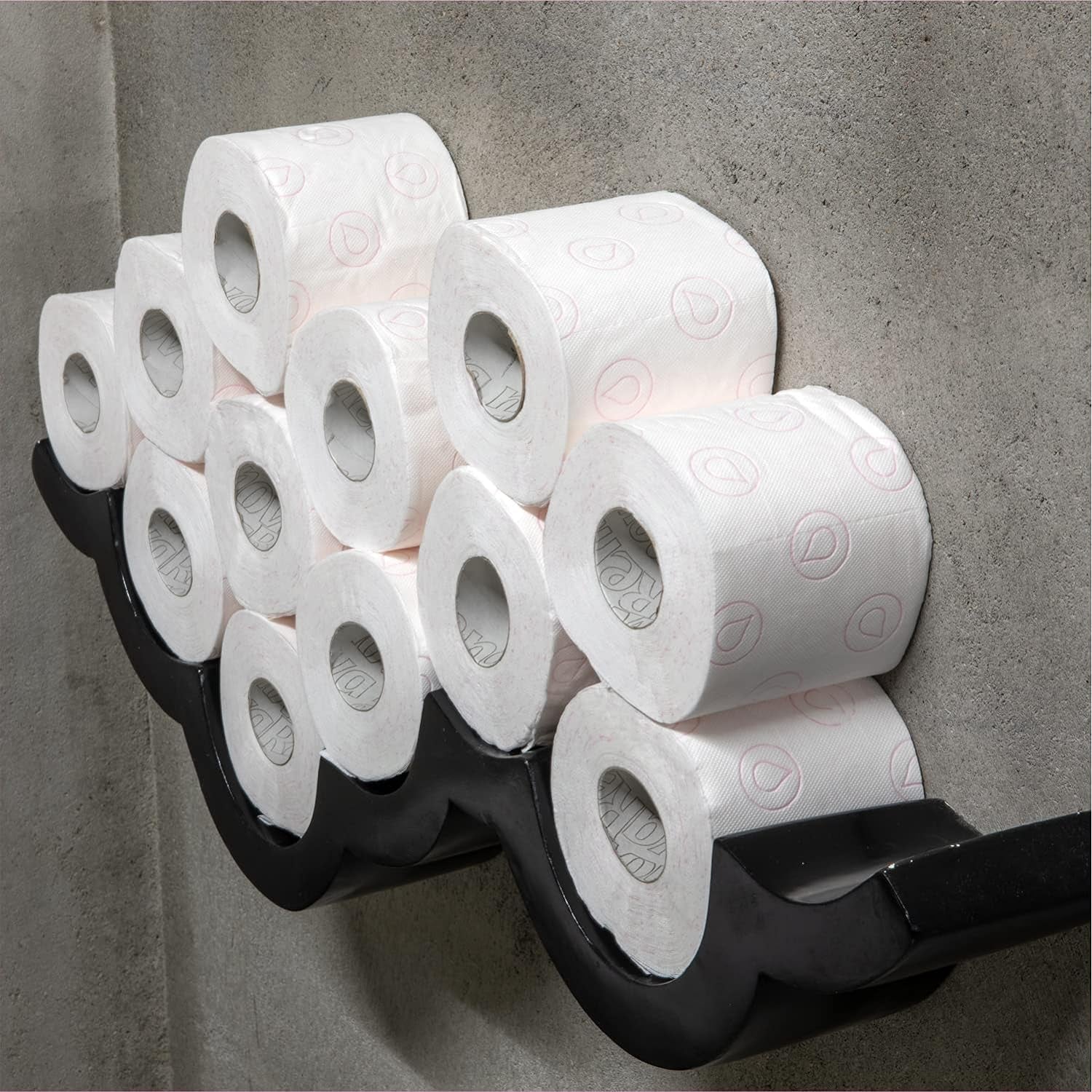 Papier toilette Renova 4 couches blanc décoré parfumé - 12 rouleaux rouleau Blanco Decorado Perfumado