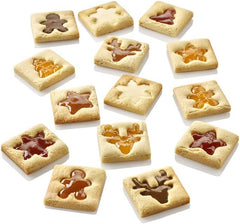 Silikomart - VOILA 'COOKIE' - VACANCES D'HIVER - COOKIE PUZZLE ARBRE DE NOEL
