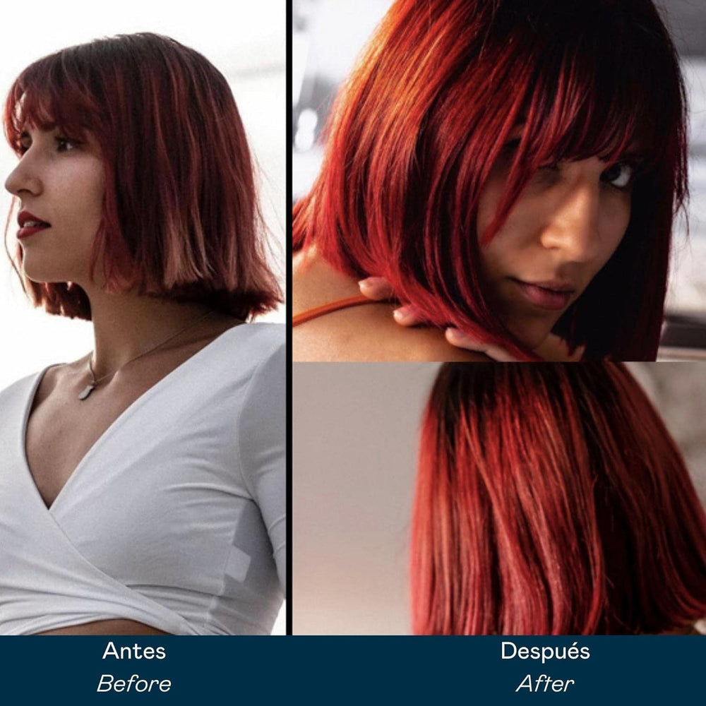 Valquer Professional Mask Power Color cheveux teints. Intensificateur de couleur végétalienne et sans sulfate (cheveux blonds dorés) - Masque capillaire Naty Shop 275 ml