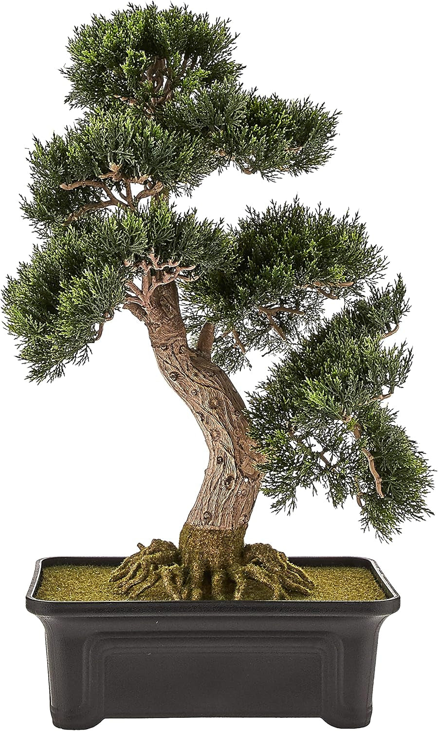 4103 61 Cm Zedern-Bonsai-Seidenpflanze, Grün