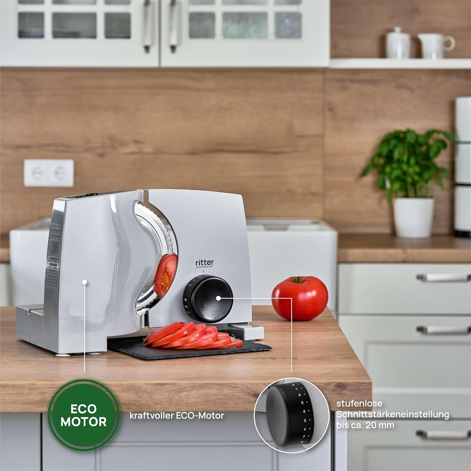 Ritter Nova 1 Duo plus Trancheuse électrique multifonction Rasnite et Trancheuses Naty Shop