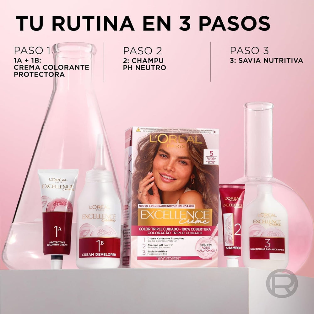 L'Oréal Excellence Crème N.1 Teinture capillaire Naty Shop