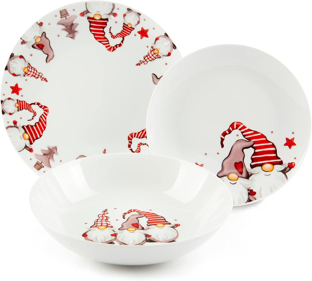 Ensemble de couverts Excelsa Gnomo avec 18 pièces