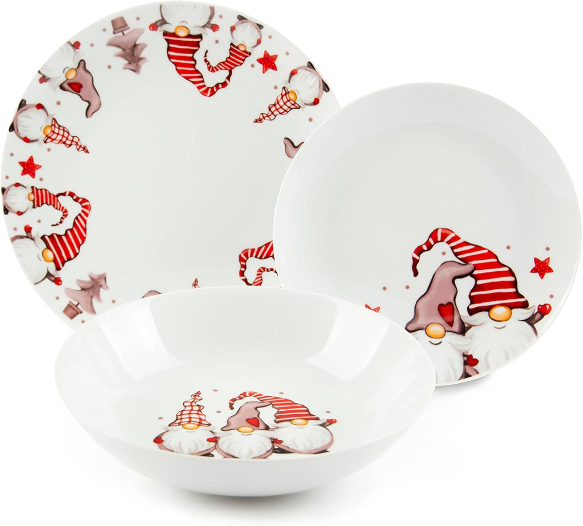 Ensemble de couverts Excelsa Gnomo avec 18 pièces