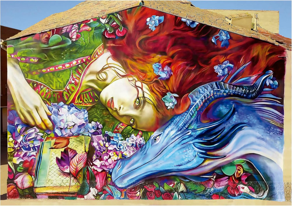 Educa - Puzzle de 1000 pièces pour adultes | Sant Jordi, Lily Brick. Dimensions : 68 X 48 cm. Comprend de la colle pour puzzle Fixpuzzle. Depuis 14 ans (19926) Puzzle Naty Shop