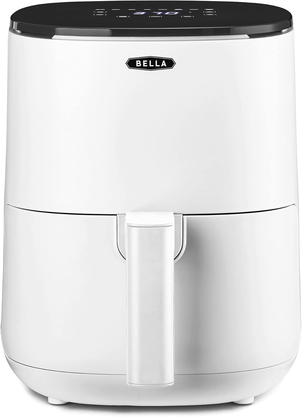 BELLA Hot Air Fryer 1.9L, 5-In-1 Compact Multi-Cooker, acoperire neaderentă, coș sigur pentru mașina de spălat vase Electrocasnice Naty Shop Alb 3L US Touchscreen