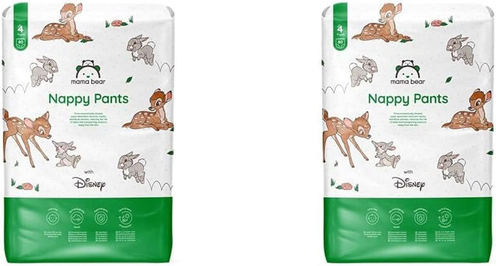 Scutece Mama Bear Disney, mărimea 5 (12-17 kg), alb, 70 bucăți Mama si Copilul Naty Shop 4 (9-15 Kg) ) (Set 2 pachete) Pachet lunar