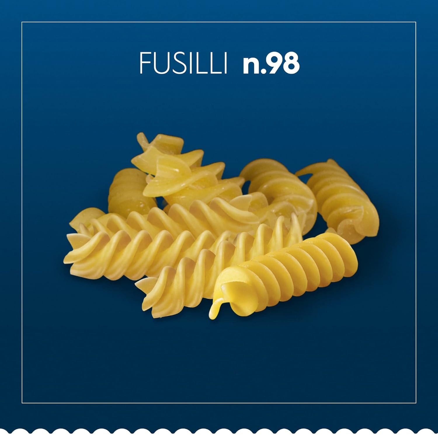 Pâtes Barilla Classique Fusilli no. 98, issu de blé dur de haute qualité, toujours al dente, 1 kg