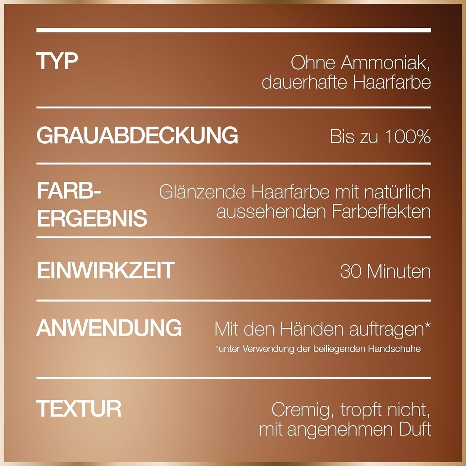 BON Coloration Permanente 7.43 Cuivre Curcuma - Coloration sans ammoniaque, jusqu'à 100% de couverture des cheveux blancs + Sérum Capillaire True Treasures, au miel d'acacia pour plus de brillance et de souplesse Coloration capillaire Naty Shop