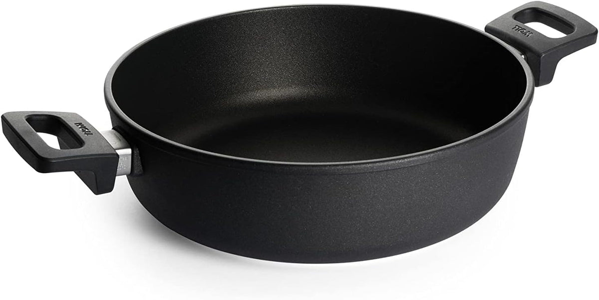 Woll Nowo Titanium Kasserolle - Induktiv -, Ø 32 Cm, 8 Cm Hoch, 5.5 Liter, Mit 2 Seitengriffen - Geeignet Für Alle Herdarten Moules et plateaux pour la cuisson Naty Shop 4 Liter