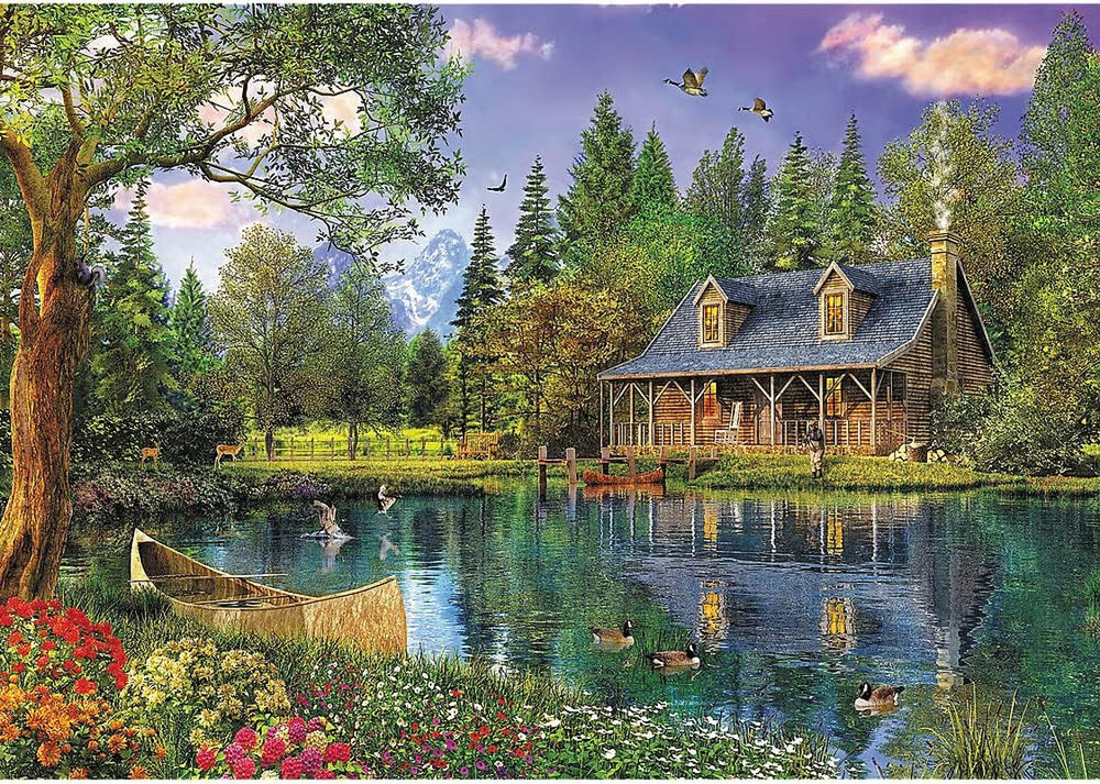 Trefl, 45005 Puzzle, Idylle de l'après-midi, 4000 pièces, Qualité premium, Pour les enfants de plus de 14 ans Puzzle Naty Shop
