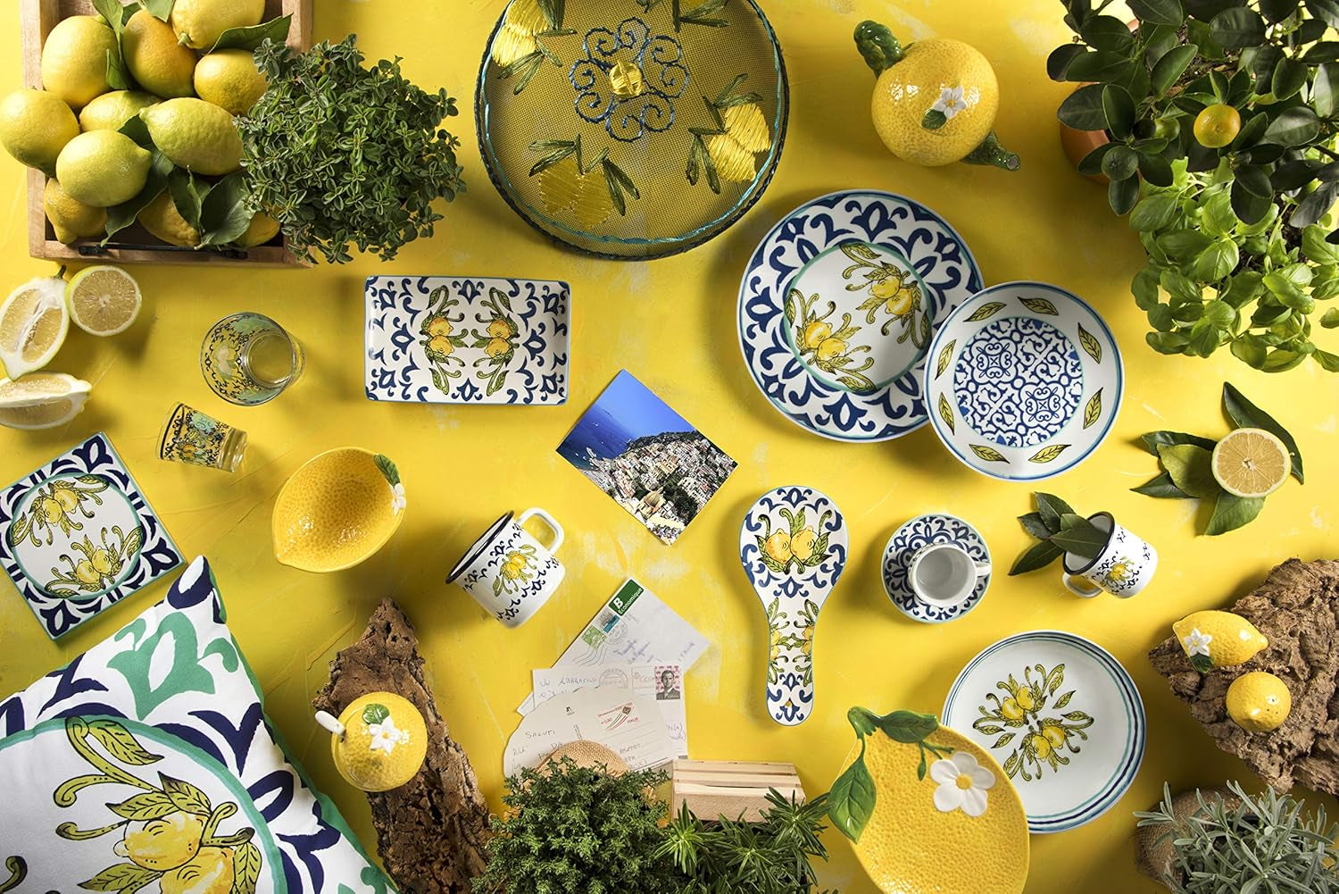 Service de table Excelsa Amalfi, 18 pièces, porcelaine