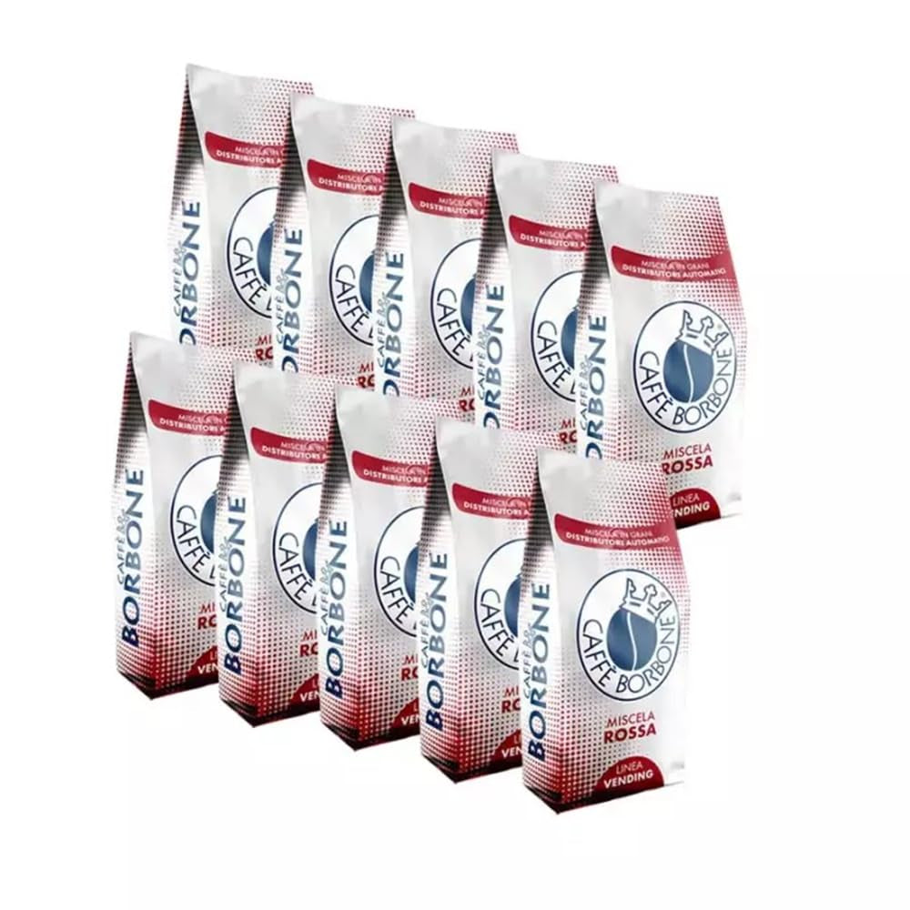 Mélange de grains de café RED Caffè Borbone 500g x 10