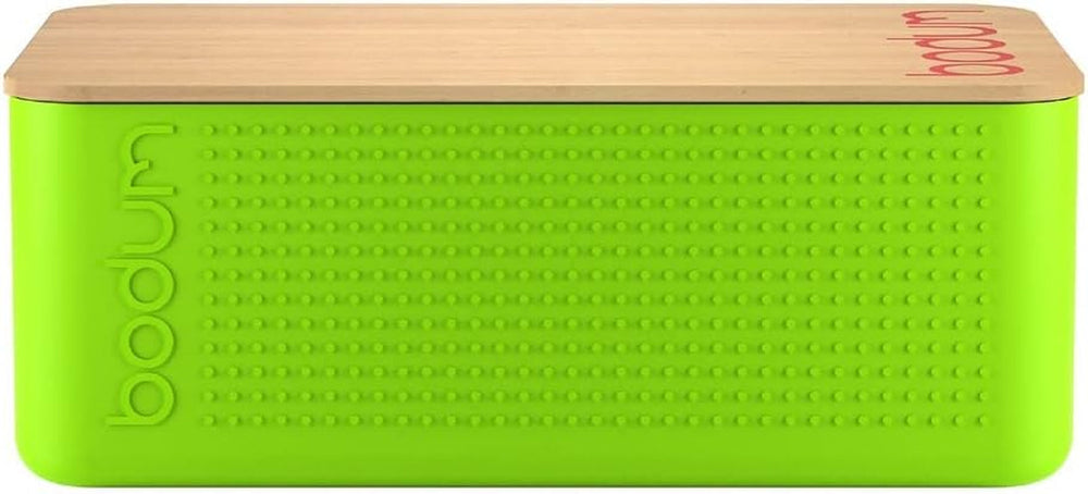 Corbeille à pain Bodum Bistro, plastique, noir, L Boîtes de conservation Naty Shop Vert