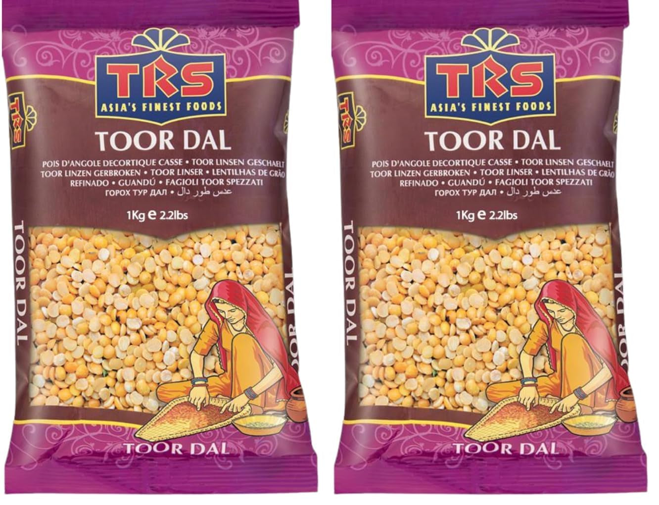 TRS - Toor Dall (Naturel) - (1 X 1 KG)