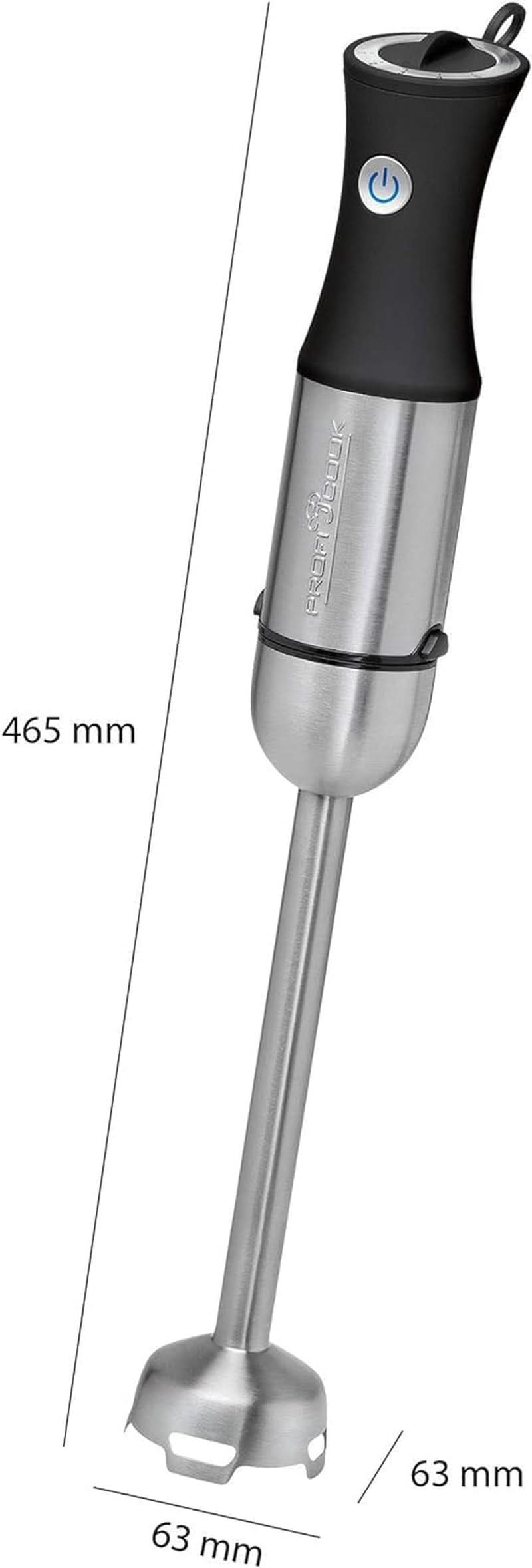 Proficook® 2In1 Batteur sur socle & Schneebesen | Stabmixer 1000 Watt pour mixeurs, mélangeurs et purificateurs | Machine à smoothies M. Langem Mixstab | Pürierstab M. Edelstahlgehäuse & Soft Touch-Griff | PC-SMS 1220 Mère et Enfant Naty Shop