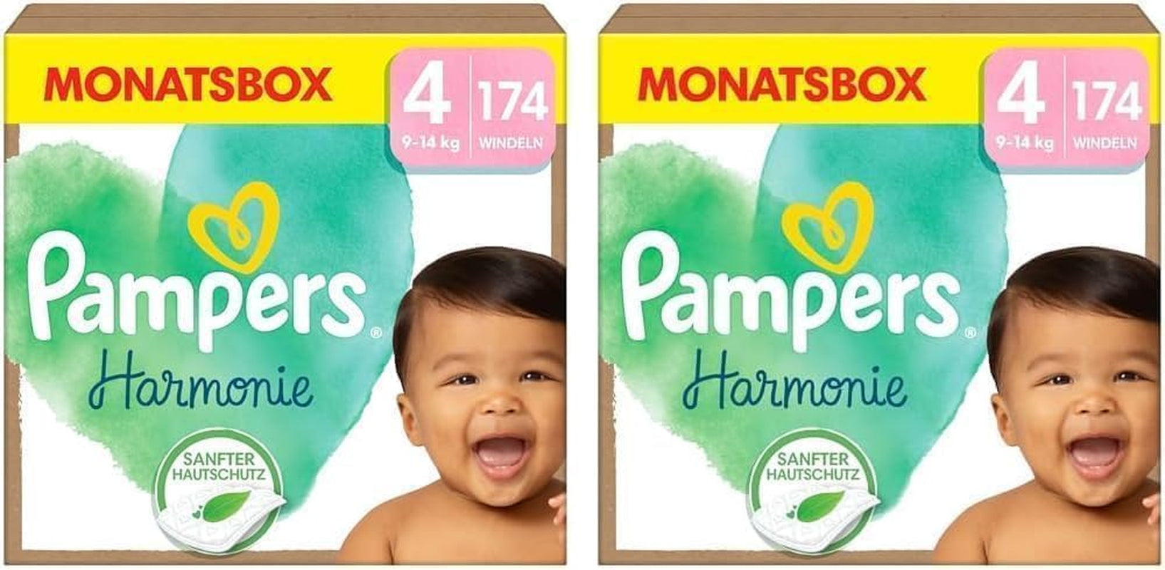Offre groupée virtuelle : Harmony taille 1 et lingettes humides Aqua
